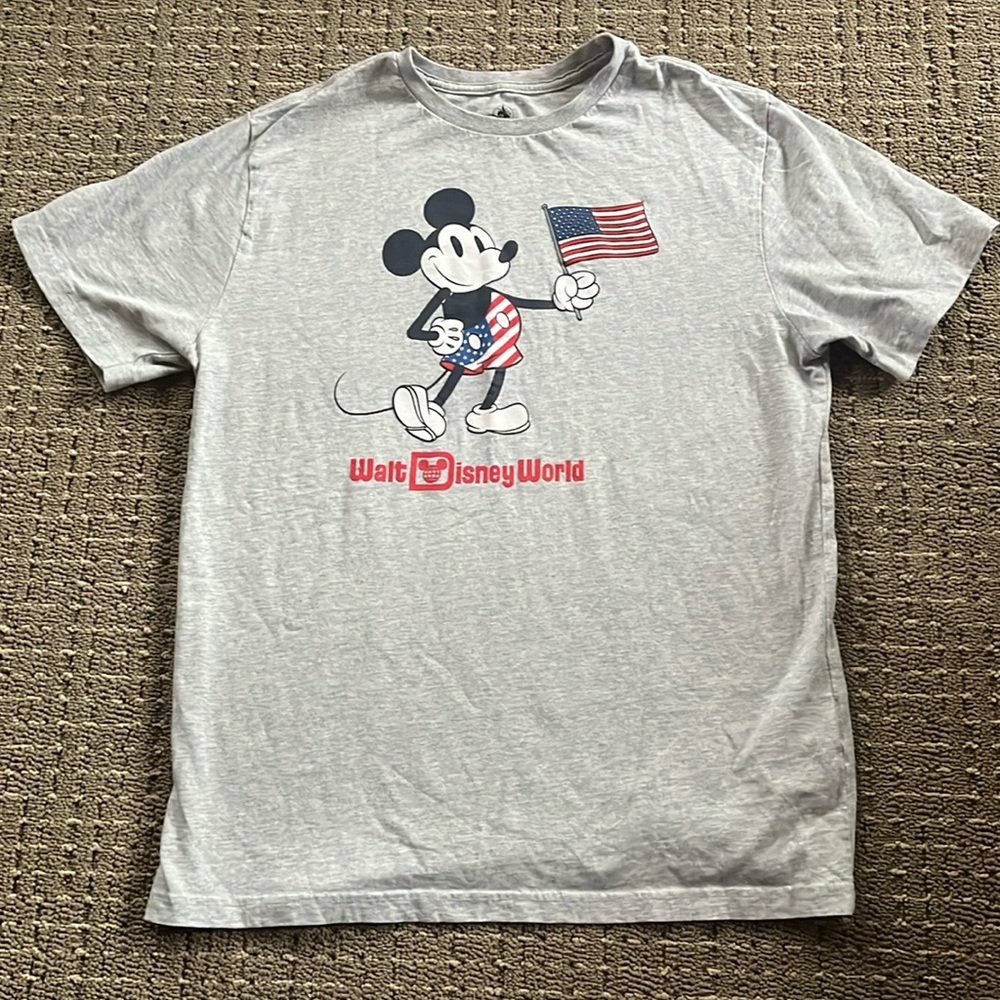 Walt Disney World American Mickey Mouse Shirt Men’s M